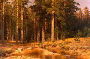 Boschetto di Alberi da Masto da Ivan Ivanovich Shishkin